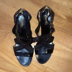 Black Micheal Kors heels, size 10 Women's